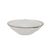 90 120 degrés LED haute baie pc abat-jour 19 pouces led diffuseur de lumière avec couvercle inférieur pour 100w industriel usine lumière