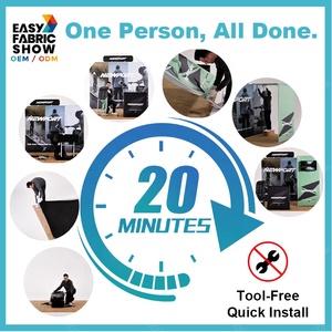 10x10 xách tay triển lãm thương mại thiết bị triển lãm gian hàng trưng bày đứng với kệ xách tay EXPO đứng cho triển lãm và hiển thị - Product Image 6