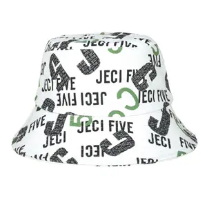 Wholesale china supplier 2022 cotton custom bucket hat print logo popular cotton embroidery unisex bucket hat