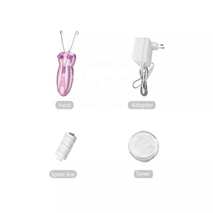 Kemei -2777 Lady <strong>Electric</strong> Epilator Butterfly Design Face Cotton <strong>Thread</strong> Defeather Epilator Women Facial <strong>Hair</strong> <strong>Remover</strong> <strong>Machine</strong> - Product Image 4