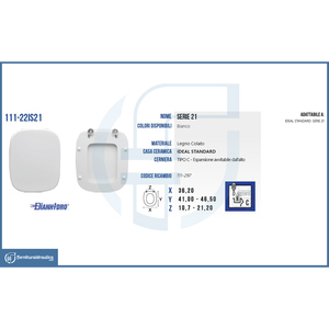 Asientos de Inodoro Estándar 21 Vaso, Producto Copriwater - Product Image 3