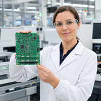Assemblage de circuits imprimés (PCB) personnalisé avec composants électroniques pour le contrôle industriel