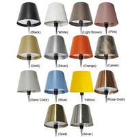 Lampe de table avec batterie sans fil rechargeable bouteille LED Restaurant Bar Modern Home Decor Luxury Gold Wholesale RGB Table Light Lamp