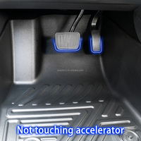 Accessoires d'intérieur de voiture en gros de haute qualité tapis de sol de voiture en caoutchouc TPE tapis de voiture arrière de luxe pour BMW X7 2019