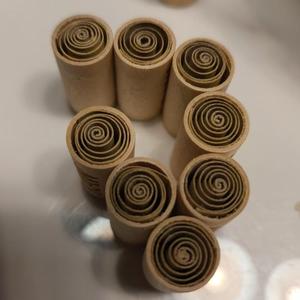 Embouts en bois écologiques personnalisés 10mm 11mm 12mm, filtre à fumée rafraîchissant en bois creux avec papier filtre spiralé - Product Image 1