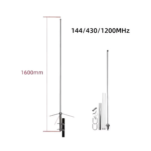 เสาอากาศสถานีฐาน VHF/UHF 144/430/1200MHz แบบ Omni สำหรับภายนอกอาคาร ทำจากไฟเบอร์กลาส - Product Image 4