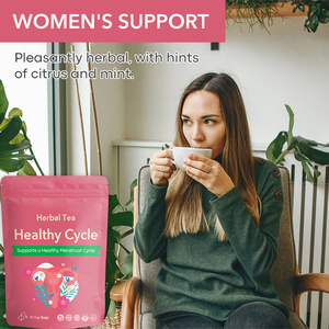 Label privé <span class=keywords><strong>menstruel</strong></span> de la <span class=keywords><strong>femme</strong></span> <span class=keywords><strong>Cycle</strong></span> Sain soutient les Cycles Menstruels Sains Thé - Product Image 3