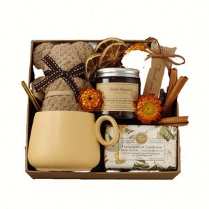 Regalo de San Valentín 2025, Juego de Velas Aromáticas de Lujo con Logotipo Personalizado, Aromaterapia Romántica para Parejas y Regalos Corporativos - Product Image 1