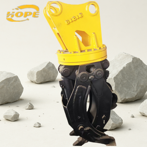 HOPE Hydraulische Graafmachine Houtgreep Aanbouw Motor 360° Draaibaar voor Efficiënt Grepen, Stapelen en Transporteren van Houtblokken - Product Image 1