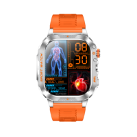 Montre connectée J13 Pro IP68, appels, plus de 70 sports, écran IPS 2,01 pouces