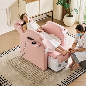 Fauteuil de pédicure et de manucure populaire, moderne et luxueux, multifonctionnel pour salon de beauté - Product Image 4
