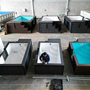 Piscines de patio, piscine modulaire, piscine en fibre de verre, piscine, piscine à vagues en verre, canapé de piscine, piscine préfabriquée, piscine extérieure - Product Image 6