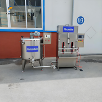 Chaîne de production de jus à échelle réduite pasteurisateur de jus avec la machine de refroidissement