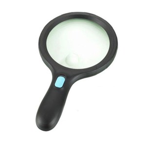 <span class=keywords><strong>Loupe</strong></span> à main pour carte éclairée par LED 2x/5x10 (BM-MG4126) - Product Image 2
