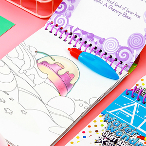 Niños personalizados agua magia pintura libros borrables <span class=keywords><strong>animales</strong></span> para colorear libros de impresión para los niños - Product Image 6