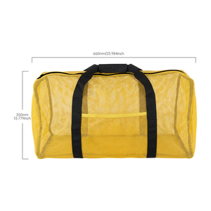 Bolsa de Malla Grande para Buceo, Secado Rápido, Drenaje de Arena, Bolsa de Lona para Snorkel, Surf, Playa, Deportes Acuáticos al Aire Libre, Venta al por Mayor - Product Image 3