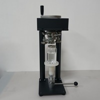 Scelleuse manuelle à levier pour bouteilles PET de thé au lait et boissons, machine de capsulage à manivelle pour canettes