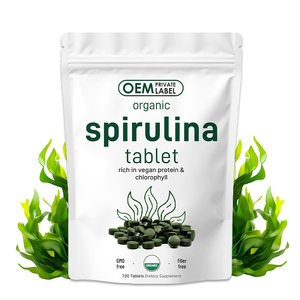 <span class=keywords><strong>Tablet</strong></span> Spirulina dan <span class=keywords><strong>Chlorella</strong></span> Organik 500mg Kustom Pabrik, Suplemen Klorofil Kaya, <span class=keywords><strong>Tablet</strong></span> Spirulina Berkualitas Tinggi - Product Image 1