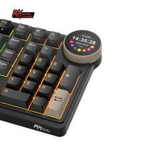 Clavier mécanique Royal Kludge RK N99 Phantom 98 touches, tri-mode, RGB, filaire, Bluetooth, 2.4G sans fil, avec écran TFT