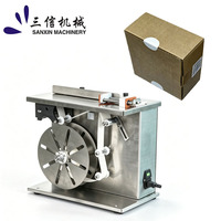 Machine d'étiquetage semi-automatique à angle droit pour les autocollants de sécurité inviolables