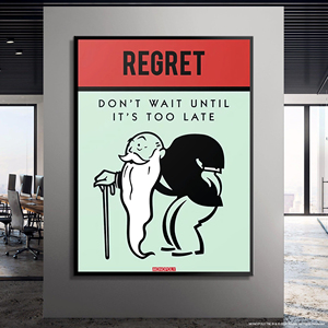 Divertidos Cuadros Art Deco, Impresiones de <span class=keywords><strong>Alec</strong></span> l Art, Diseño Personalizado, Pintura en Lienzo, <span class=keywords><strong>Cuadro</strong></span> Decorativo para Oficina, Sala de Estar, Decoración del Hogar - Product Image 2