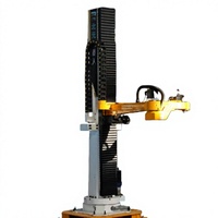 Robot de palettisation de sacs, bras robotique de palettisation, robot automatique pour la palettisation, 240 sacs/h, 25-200 kg/sac, IP52
