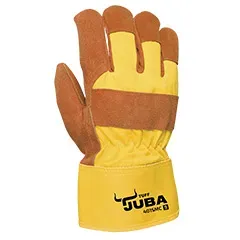 Guanto da Lavoro Juba - 401SMC 9/L Garden - Colore: Giallo / Marrone - Guanti da lavoro consigliati - Product Image 4