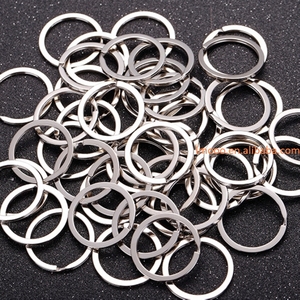 Factory Price <strong>Keyring</strong> Split <strong>Ring</strong> 25mm 30mm 28mm Multi Size Metal Good Quality Key <strong>Ring</strong> for Keychain Making Parts Diy Accessories - Product Image 2