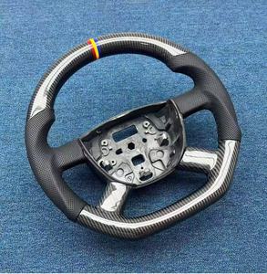 Volante de Fibra de Carbono para Ford Focus <span class=keywords><strong>MK2</strong></span>/<span class=keywords><strong>MK2</strong></span>.5, C-MAX, Transit Connect, Kuga 2004-2011, Directo de Fábrica, MOQ Bajo - Product Image 2