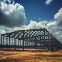 Estructura de Acero Personalizada para la Construcción de Almacenes y Talleres