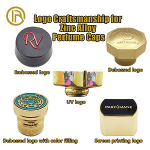 High-End Mozaïek Zamac Parfum Fles Dop, Blauw & Goud Esthetiek, Aangepaste Logo Optie, Premium Arabische Geur Topper - Product Image 6