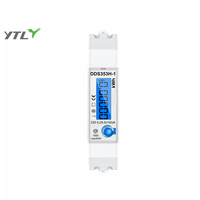 Medidor de Energía YTL DDS353 50HZ DIN Rail 1P 1w Multi Tarifa con Certificación CE