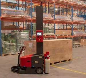 <span class=keywords><strong>Pallet</strong></span> Robot di động máy bao bì tự hành di động Robot <span class=keywords><strong>Pallet</strong></span> Stretch Wrap Robot Máy bao bì - Product Image 4