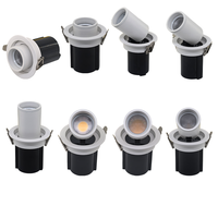 Foco Universal de 220V con Enfoque Ajustable, Diseño Moderno, Cuerpo de Aluminio, Luces Plegables Retráctiles de 10W 12W