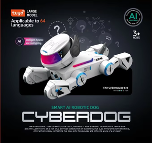 Robot chien intelligent IFA Ai Smart Dog RC avec fonctions de retournement, d'équilibre sur la main, de rotation et de cascades, jouet robot avec lumière LED pour enfants - Product Image 4