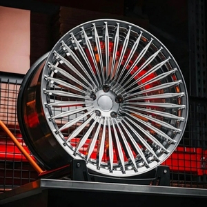 Jantes forgées multi-rayons de luxe 20 21 22 pouces entièrement polies en alliage, compatibles <span class=keywords><strong>avec</strong></span> les modèles C00-R, Maybach, Bentley, Range Rover Vogue - Product Image 1