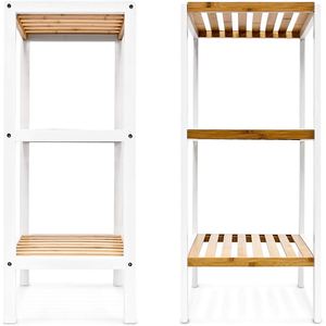 Vente directe usine : Étagère de rangement multifonctionnelle moderne en bambou, type autoportant multi-niveaux, outil d'organisation pour cuisine domestique - Product Image 3