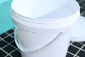Ember food grade 5 galon untuk peralatan makanan dengan tutup dan pegangan drum plastik 200 liter