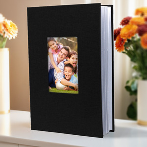 <span class=keywords><strong>Album</strong></span> Fotografico Premium con Copertina in Lino, 4R 6 Pollici, <span class=keywords><strong>300</strong></span> Tasche, Fogli Intercalari per Ricordi Familiari - Product Image 6