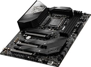 MSI M EG <span class=keywords><strong>Z490</strong></span> UNIFY ATX Carte mère de jeu pour ordinateur de bureau 10e génération Intel Core USB DDR4 Nouveau - Product Image 3