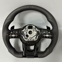 Volant de voiture entièrement en cuir pour Mercedes-Benz GLC GLE450 A45 C43 C63 C450 S63 E63 W204 W205 W213 W222 A250 W211 W212