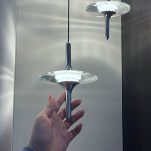 Lampe suspendue transfrontalière en cristal, luminaire de chevet, lumière d'ambiance murale, lampe suspendue soucoupe volante - Product Image 2