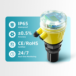 Transmetteur <span class=keywords><strong>de</strong></span> <span class=keywords><strong>niveau</strong></span> à ultrasons, portée 10 m, RS485 Modbus, 4-20 mA, indice <span class=keywords><strong>de</strong></span> protection IP65, précision 0,5 %, alimentation DC12-28V, pour les eaux usées et les réservoirs d'huile - Product Image 2