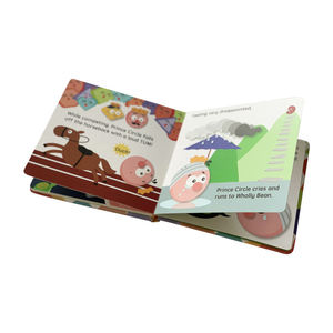 Livre cartonné pour enfants de haute qualité avec pages en carton mousse, impression à la demande - Product Image 3
