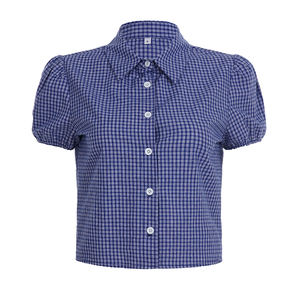 Blusa Corta Chic de Corte Regular para Mujer, Tejida, Sólida, Verano, Simple, Casual, Elegante, Estilo Urbano Y2K - Product Image 6