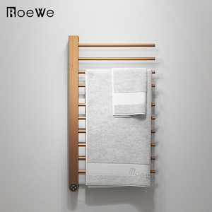 Roewebath CE SAA Zertifizierter Hochwertiger Handtuchheizkörper Edelstahl Elektrischer Handtuchhalter Badezimmer Wandmontierter Beheizter Handtuchtrockner - Product Image 4