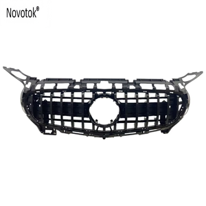 <span class=keywords><strong>Cadre</strong></span> de calandre en ABS argenté noir AMG GT GTS C190 pour Mercedes-Benz AMG GT GTS C190 2014-2017, best-seller - Product Image 1