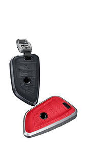 เคสกุญแจรีโมทรถยนต์อะลูมิเนียมสำหรับ BMW X1 X3 X5 X6 X7 ซีรีส์ 1 3 5 6 7 รุ่น G20 G30 G11 F15 F16 G01 G02 F48 แบบไม่ใช้กุญแจ - Product Image 5