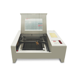 Low Price DIY Stamp Portable Mini 40W 3020 CO2 Laser Engraver <b>Cutting</b> <b>Machine</b> High Quality Desktop Engraving for Wood MDF - Product Image 1