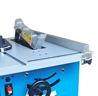 Scie à table coulissante électrique industrielle multifonctionnelle 1200W, mini scie circulaire pour le travail du bois